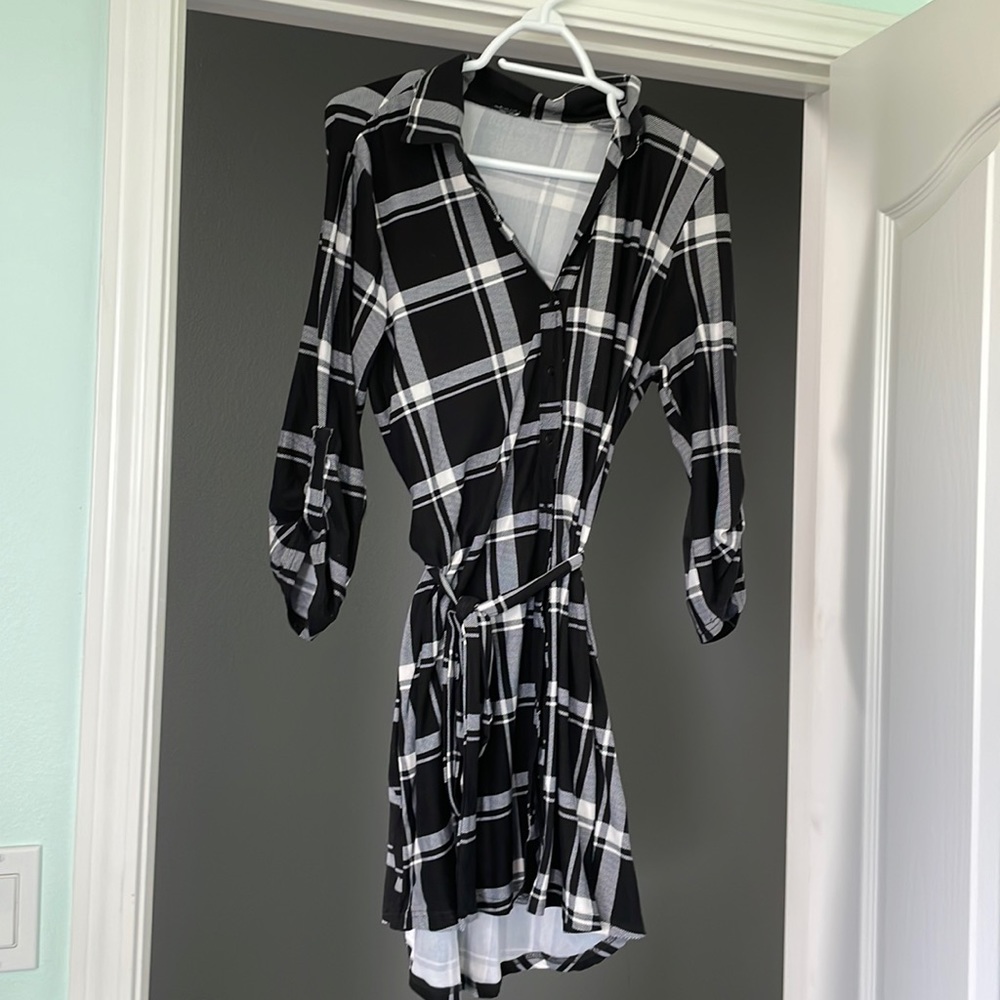 Plaid dress